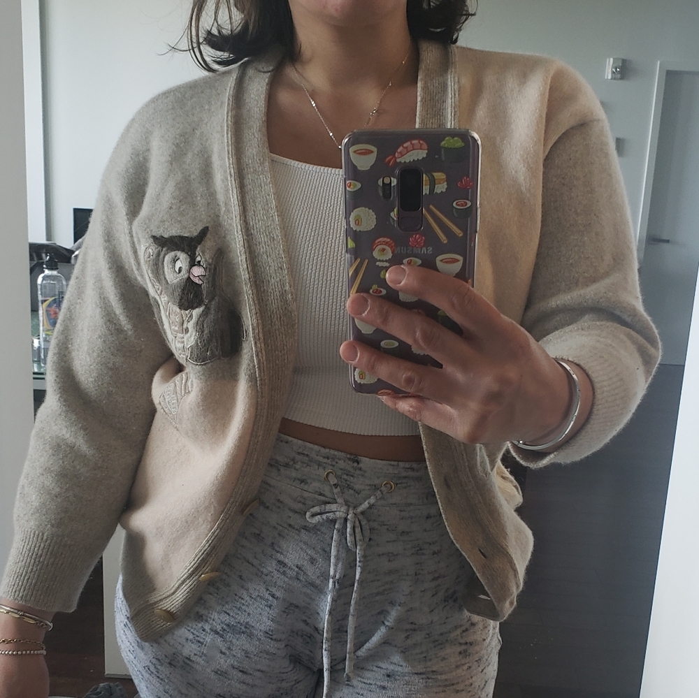 owl sweater - Picture 4 of 5